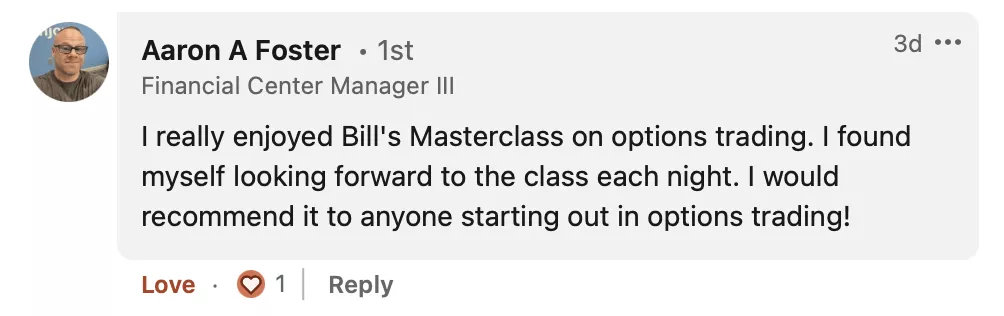 Student testimonial screenshot 83