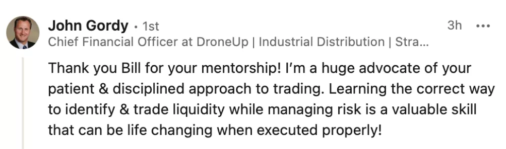 Student testimonial screenshot 52