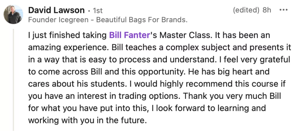 Student testimonial screenshot 51