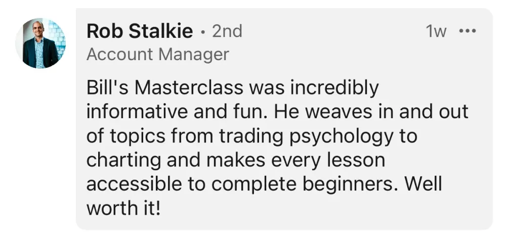 Student testimonial screenshot 37