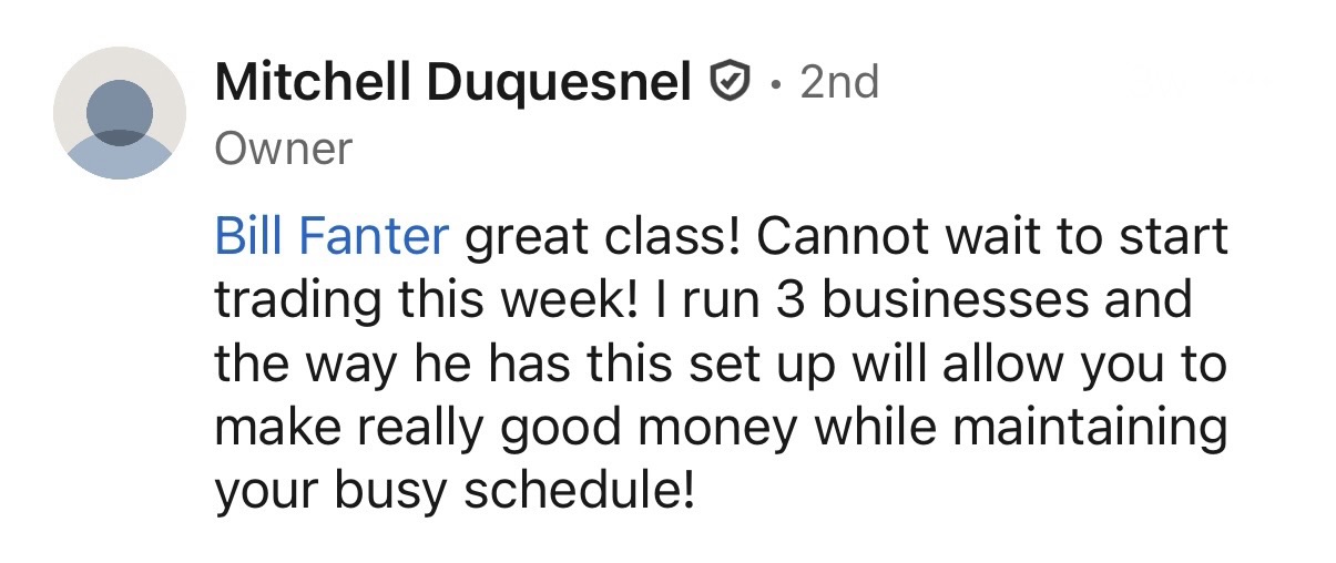 Student testimonial screenshot 3